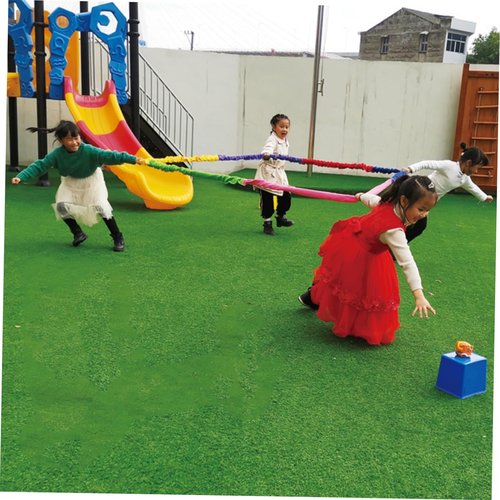 BESPORTBLE Rally Ring Kindergarten Stretchy Band Outdoor Stretchy Band Pe Equipment for Elementary School Pe Equipment for School Kids Outdoor Games Elasticity Sports Equipment Child Flannel