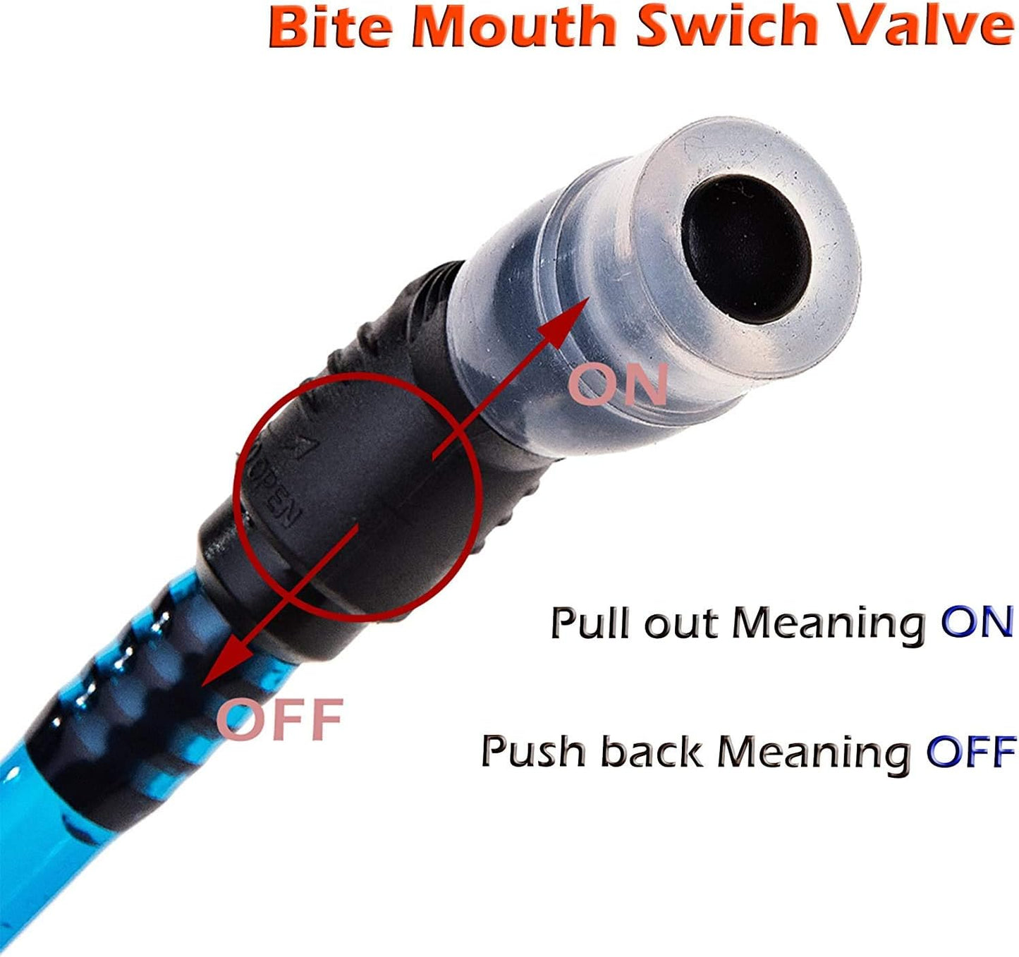 AONIJIE 1L/ 1.5L/ 2L/3L Folding Riding Running Water Bag Outdoor Mountaineering Backpack Drinking Bag (1.5L-TPU)