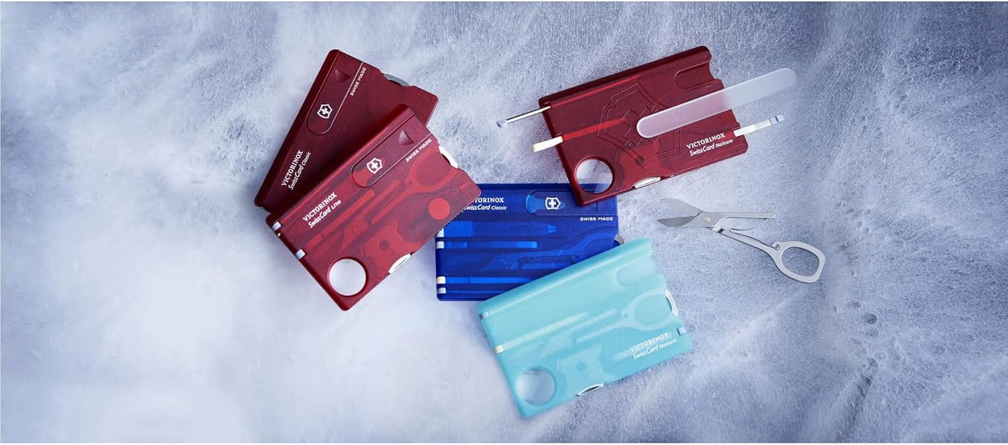 Victorinox Swiss Army Swiss Card, Translucent Sapphire