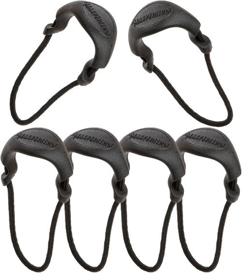 Maxpedition Small Zipper Pulls (6 Pack), Black