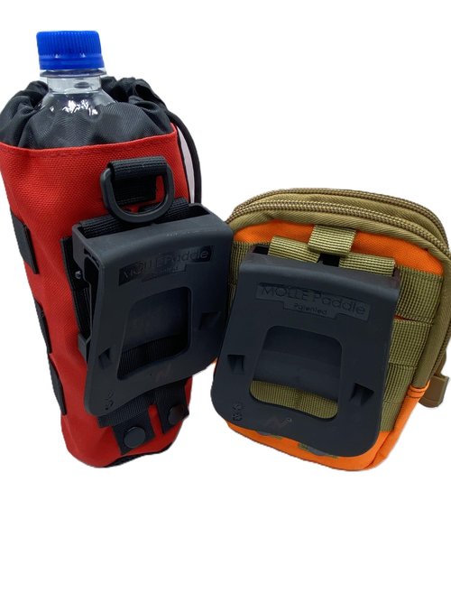 MOLLE Paddle® Attachment for Magazine, Cell Phone, Utility, Dump, Water Bottle andTactical Pouches for Personal, Law Enforcement and Military
