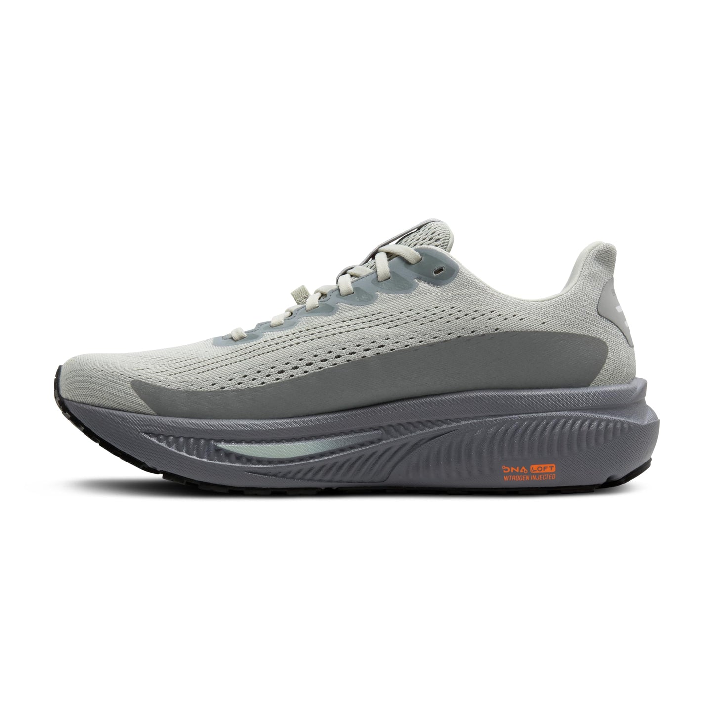 Brooks Men’s Ghost 17 GTX Waterproof Supportive Running & Walking Shoe - Smoke/Primer Grey/Orange - 12 Medium