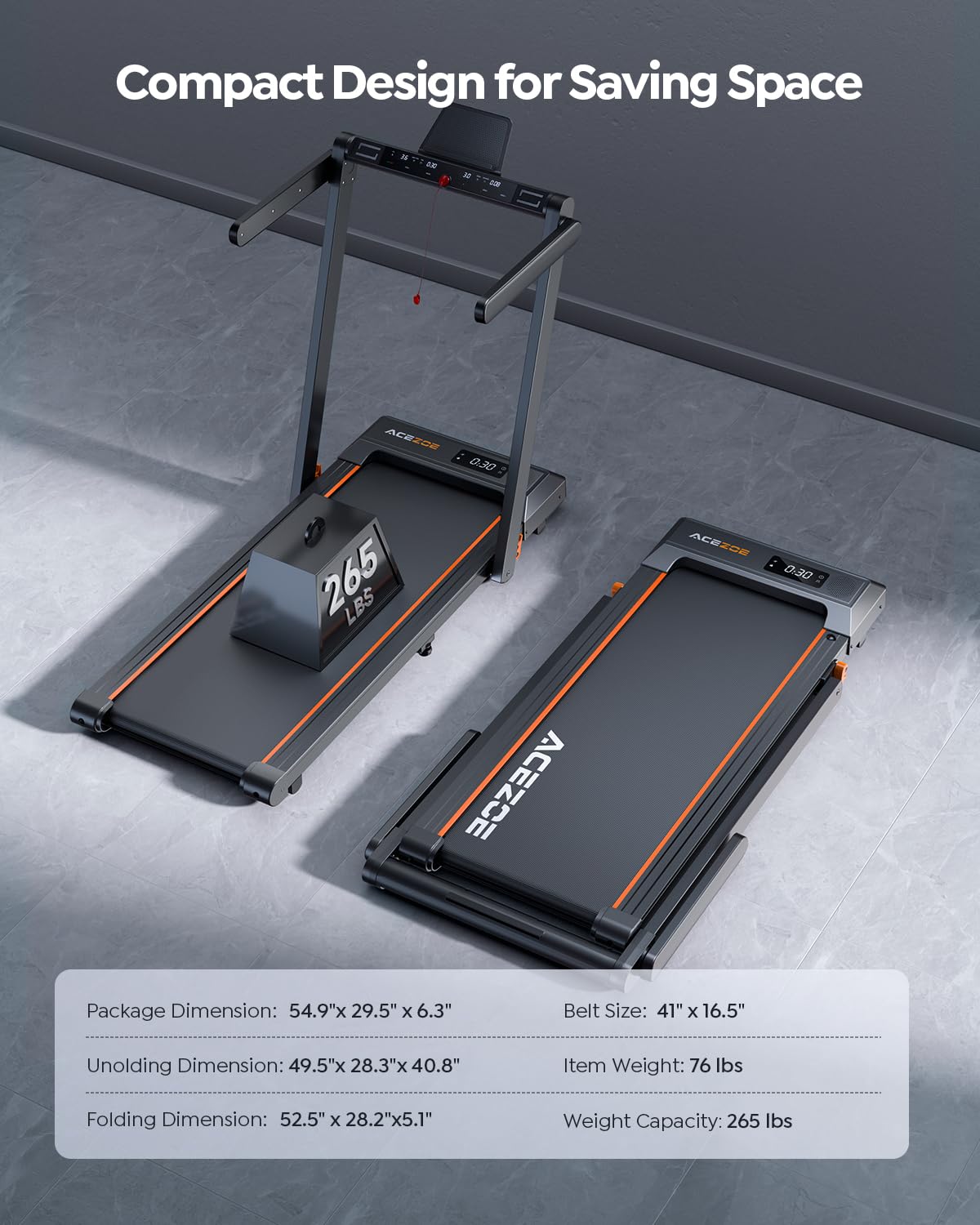 Acezoe Treadmills for Home Office