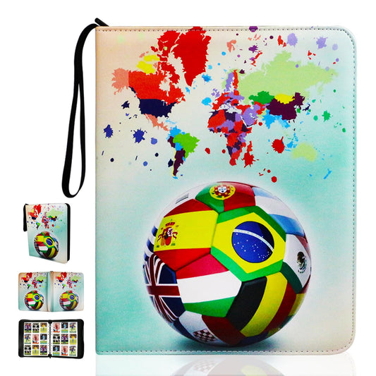 Football Card Binder 9 Pocket Fits 900 Cards with