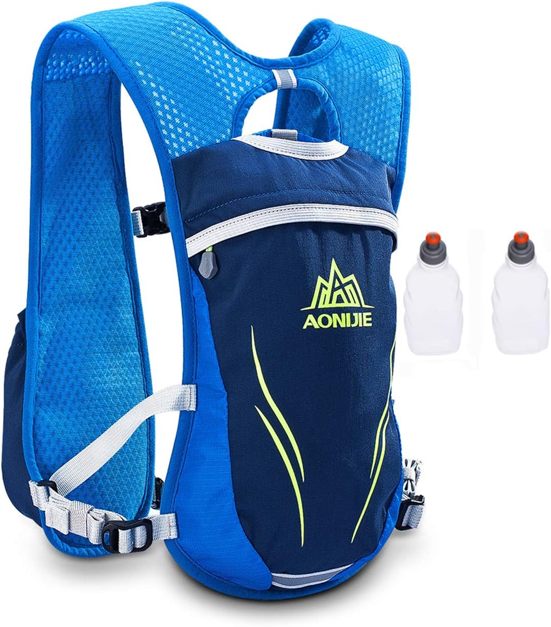 AONIJIE Lightweight Unisex 5.5L Running Race Hydration Vest Hydration Pack Backpack Riding Bag