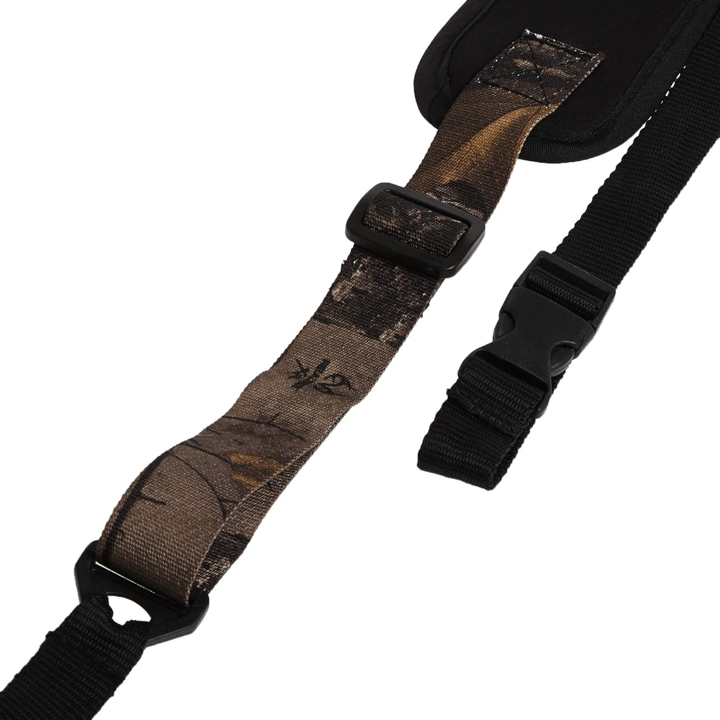 Quick Release Bow Sling for Archery - Cushioned Non-Slip Neoprene in Realtree Camo