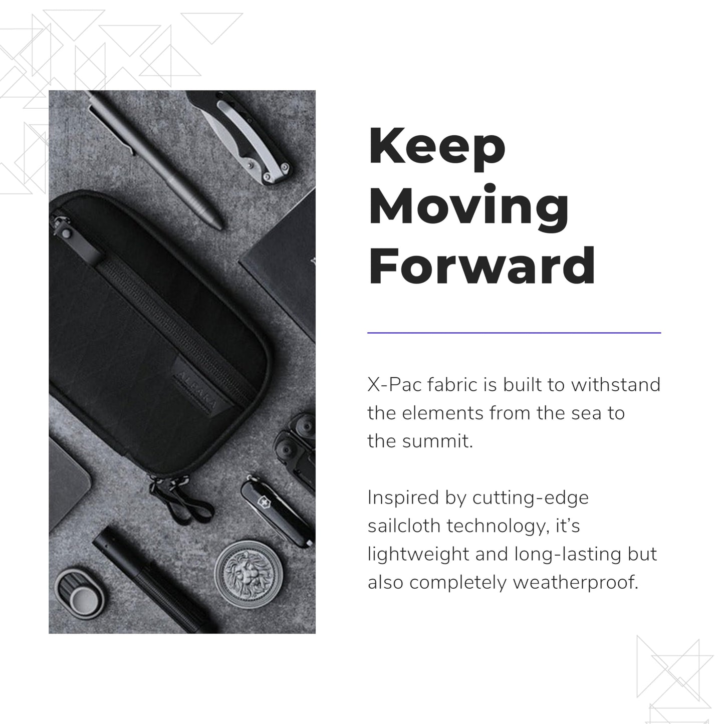 ALPAKA HUB Pouch - Soft-Shell Small Pouch Storage for Electronic Accessories, Tools, Durable, Weatherproof, and UV Resistant X-Pac X42 Fabric - Olive Green