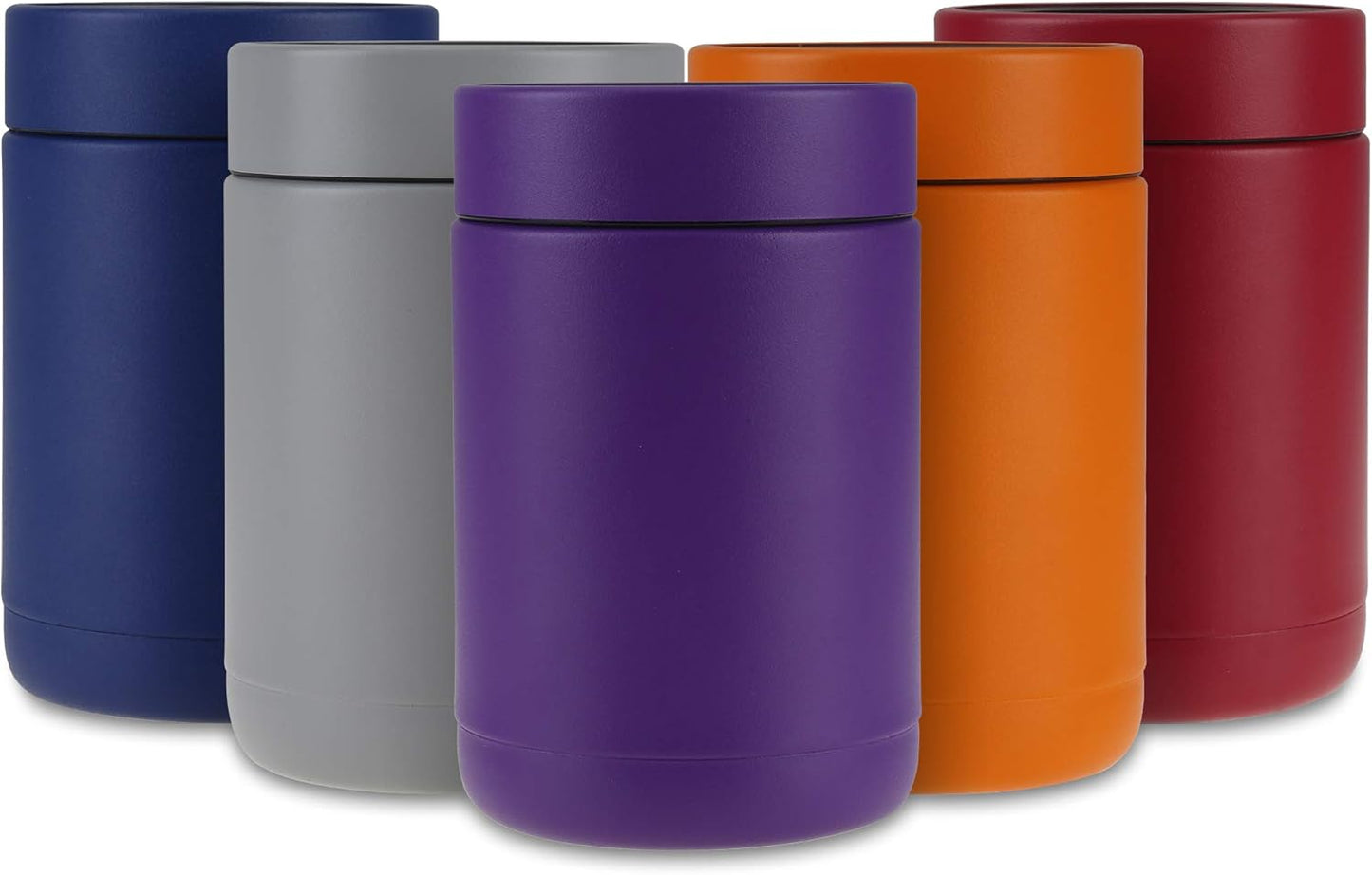 Tahoe Trails 12 oz Stainless Steel Double Wall Vacuum Insulated Can Cooler (Blue)