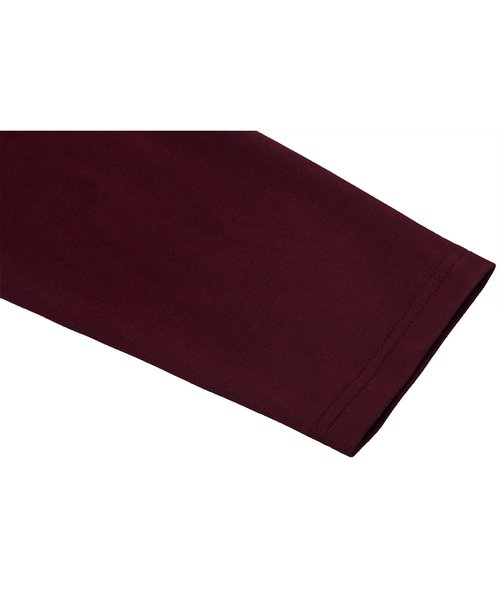 V VALANCH Wine Red Polo Shirt for Men Athletic Collared Tennis T-Shirt Long Sleeve Golf Shirt(Burgundy)