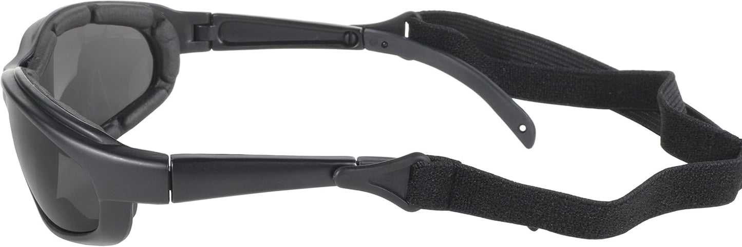 Pacific Coast Freedom Padded Riding Sunglasses with Detachable Strap