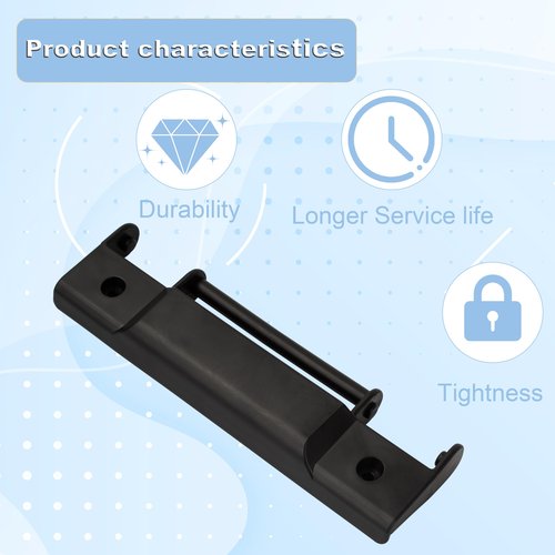 Snap-On Hinge for Cooler,Compatible with Igloo Trailmate Coolers,High Strength Cooler Hinges and Screws Replacement Kit