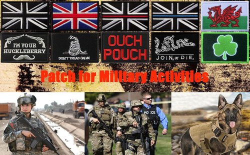 Zcketo 2 Pcs Tactical Army Green Blood Type A+ Positive Patch Embroidered Hook and Loop Military Medic First Aid Emblem Patch for Outdoors Travel Military CS Medical Aid Bag Pouch(A+)