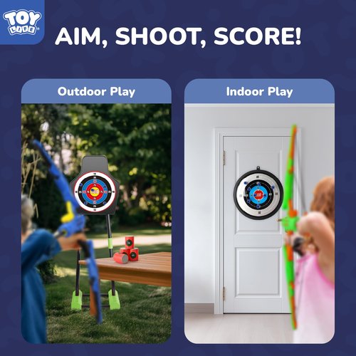 TOY Life Bow Arrow, Bow and Arrow Kids 8-12, Kids Bow and Arrow Set, Kids Archery Set, Toy Bow and Arrow Set, Bow and Arrow for Kids 4-6, Bow and Arrow Set, Bow and Arrow Toy
