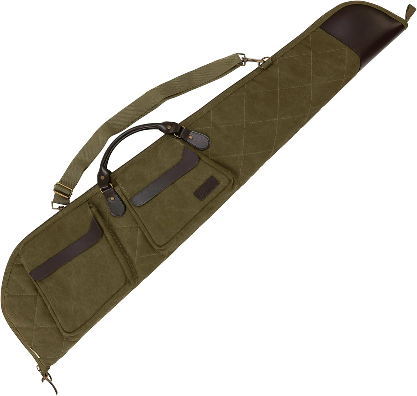 Allen Company - North Platte Heritage Series - Vintage Set - Rifle Case / Shotgun Case / Takedown Case / Backpack / Range Bag / Gun Sling (36 / 48 / 52 inches) - Olive Green