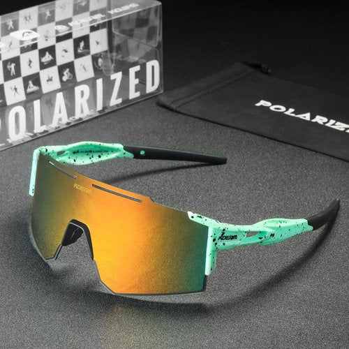 RINKUOLYO Sports Polarized Sunglasses for Men and Women, Youth Kids Baseball Softball Sunglasses for Cycling, Running
