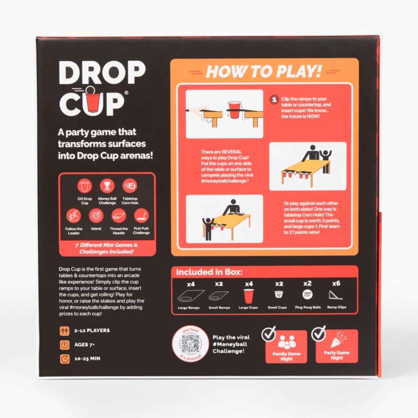 The Addictive Clip and Play Table Pong Game for All Ages - Transform Any Surface Into a Party Zone | Ideal for Family Fun, Parties, and Gifts