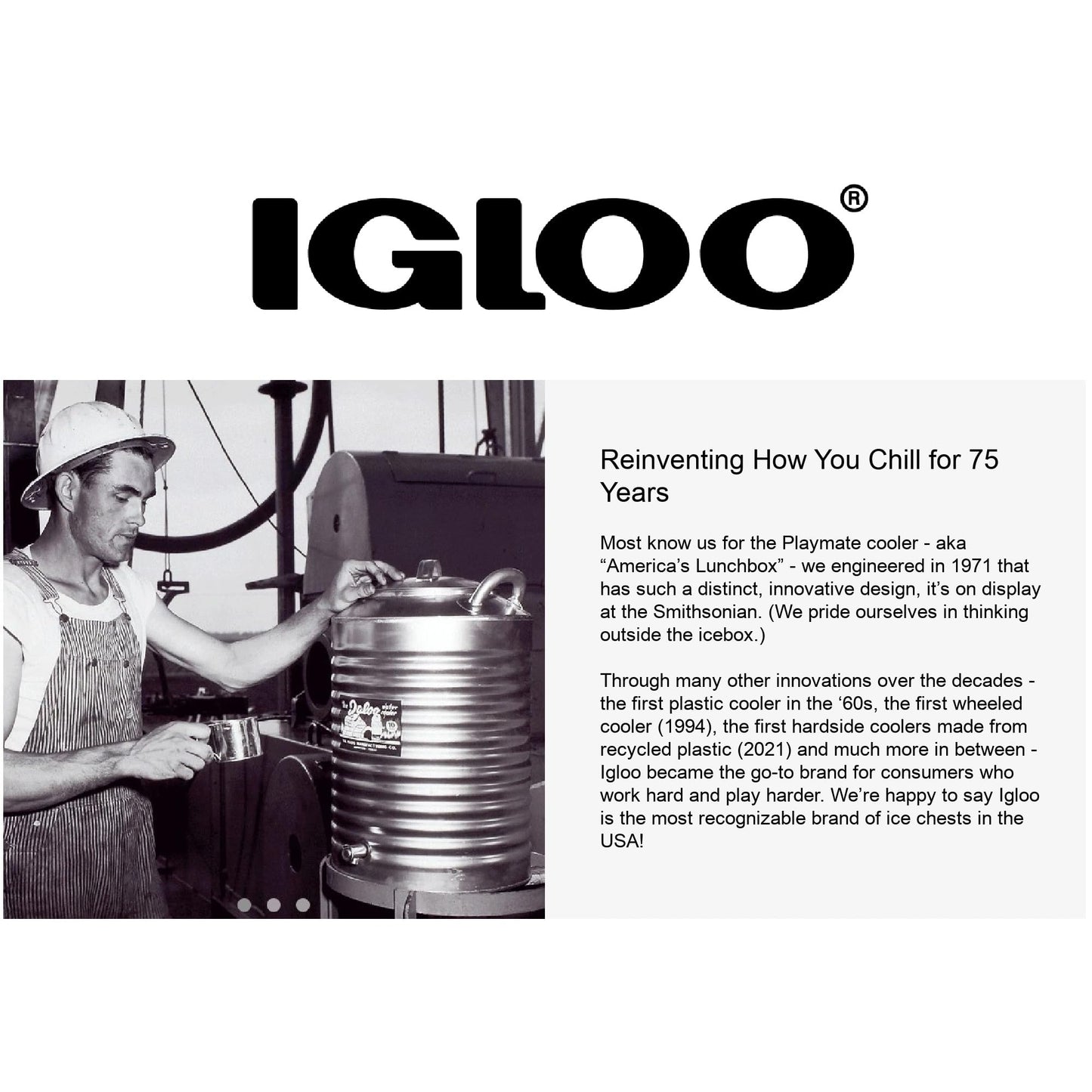 Igloo Replacement Telescoping Handle for Island Breeze/Profile/Latitude 28 Qt Wheeled Cooler