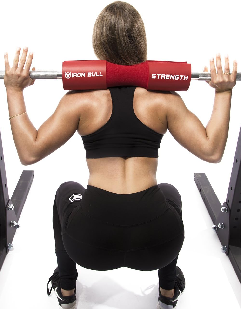 Advanced Squat Pad - Barbell Pad for Hip Thrusts, Squats & Lunges - Neck & Shoulder Squat Bar Pad Cushion Support Foam for Extra Comfort