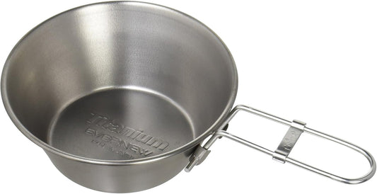 Evernew Titanium Sierra Cup with Folded Hand