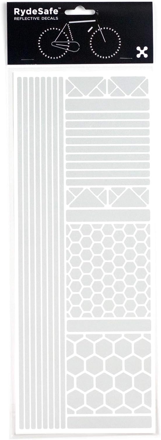 RydeSafe Reflective Decals Multi Shapes Kit Jumbo