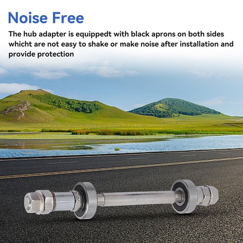 Bicycle Rear Hub Axle, Bicycle Axles Rear Axle Front Axle Set Quick Release Front Rear Axles Hub Bike Repair Tool Accessories for Mountain Bikes, Road Bikes
