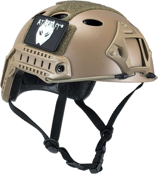 Paintball Tactical Fast Helmet - ATAIRSOFT PJ Type Airsoft Gear for Enhanced Protection