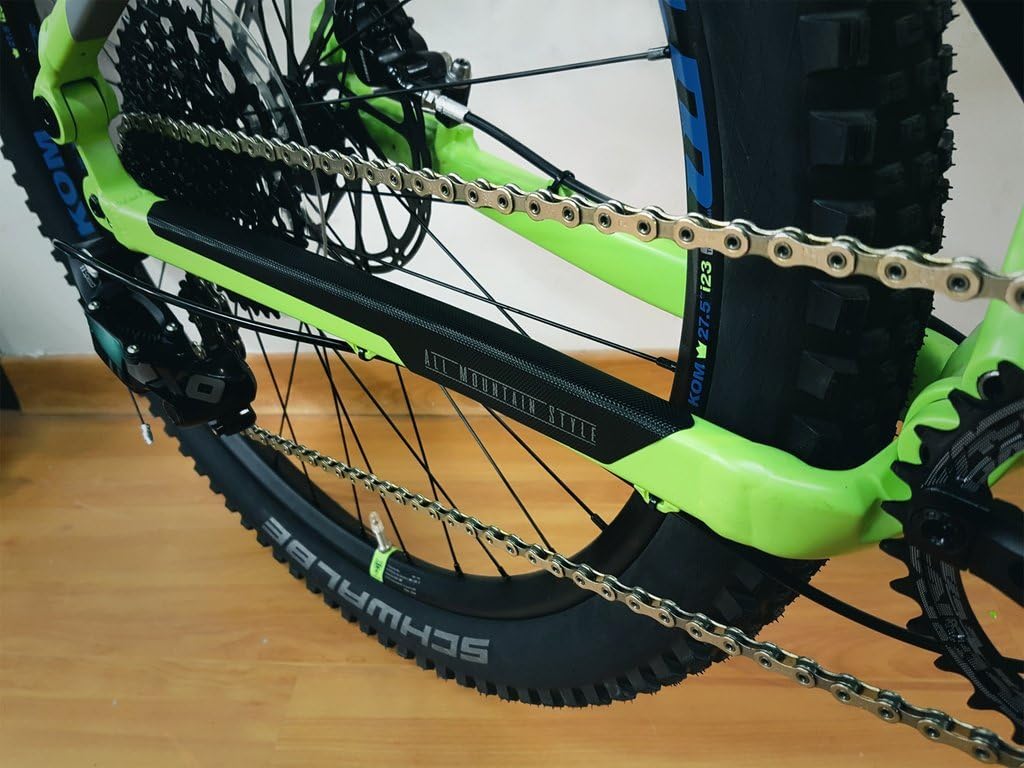 All Mountain Style AMS High Impact Chain Guard – Protect chain and seat stays of XC, Gravel, Cross and Road bikes from impacts, scratches and chain rubbing