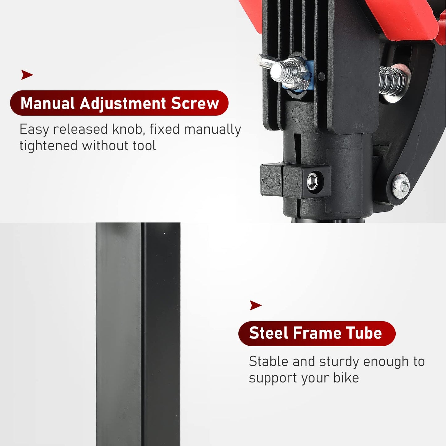 ATPEAM Wall Mounted Bike Repair Stand Bike Clamp Foldable Heavy Duty Bicycle Maintenance Rack