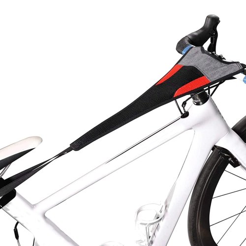 Lybunair Adjustable Bike Frame Sweat Guard Protector Cover - Super Sweat Absorption - for Bikes Indoor Outdoor Cycling Training