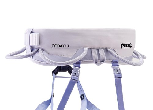 PETZL CORAX LT WOMEN comfortable, durable women's harness for a variety of climbing objectives, M, lilac white