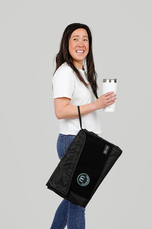 Mozy Tall | The Wearable Thermal Wrap for The Outdoors | 2" Inches Taller | Black