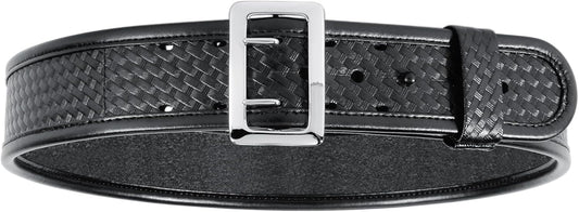 Bianchi 22330: Sam Browne Belt Hi-Gloss-Sz 42 Chrome,Black