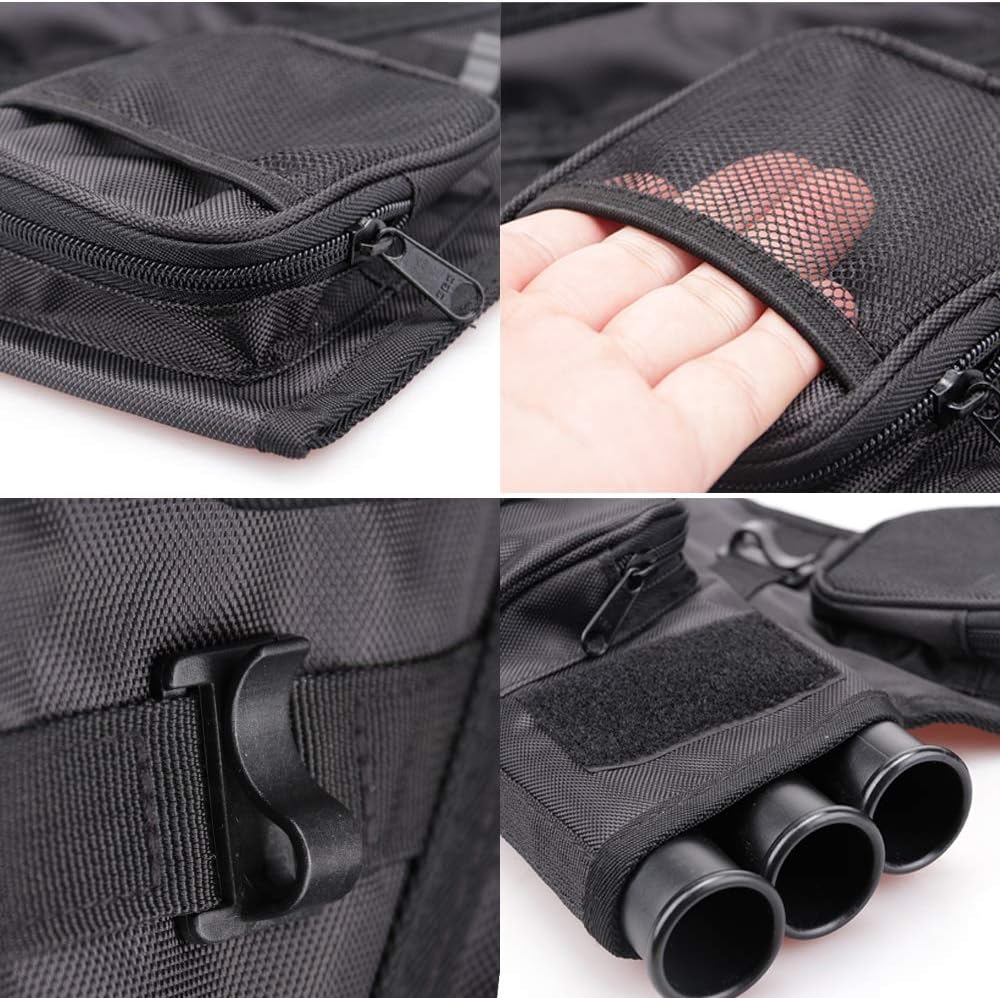 XTACER 3 Tube Hip Quiver Hunting Training Camo Archery Arrow Quiver Holder Bow Belt Waist Hanged Target Quiver