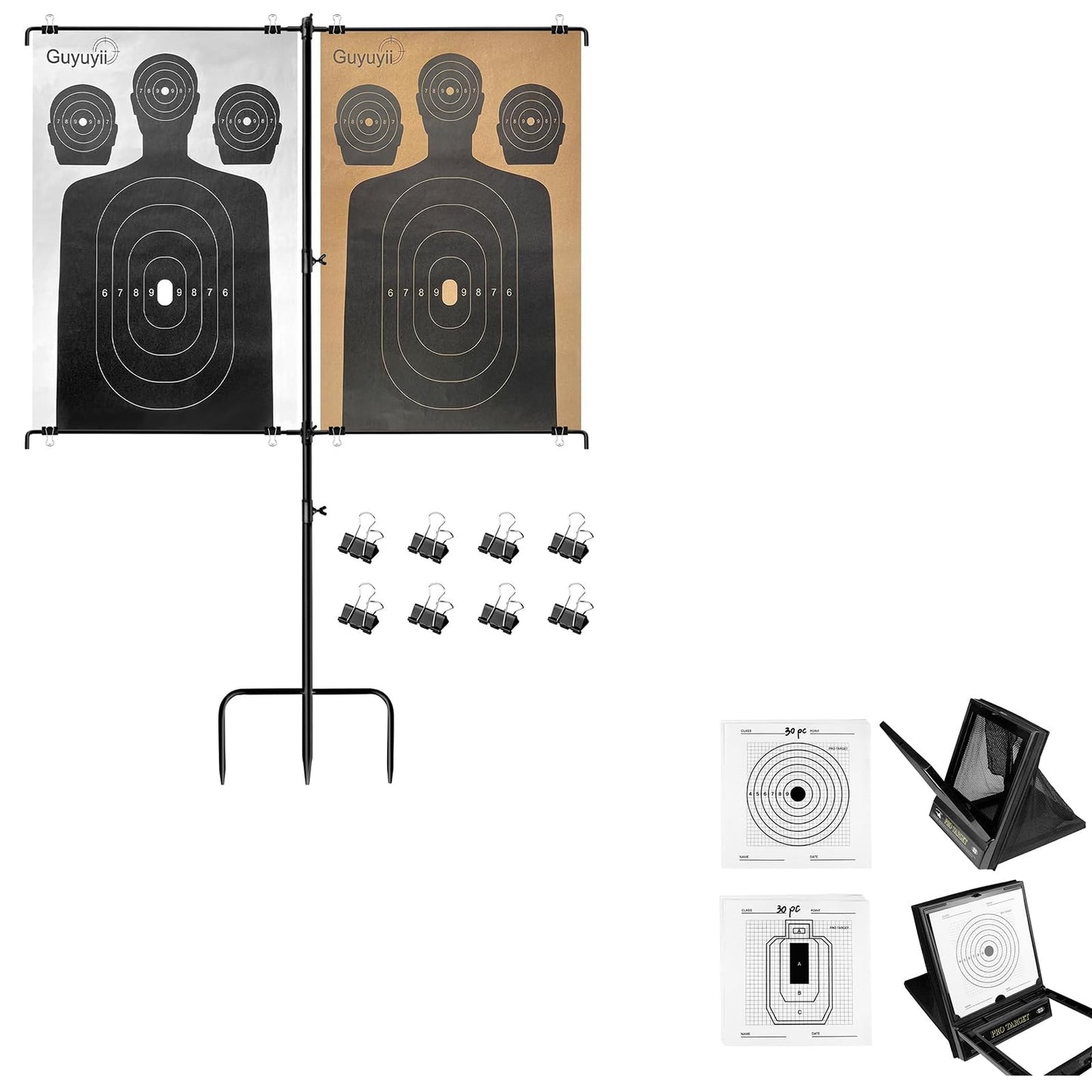 Airsoft Accessories are Perfect for Indoor & Outdoor. Great for Rifle, Pistol, Airsoft, Bb Gun, Pellet Gun, Air Gun and Even Shotguns Included
