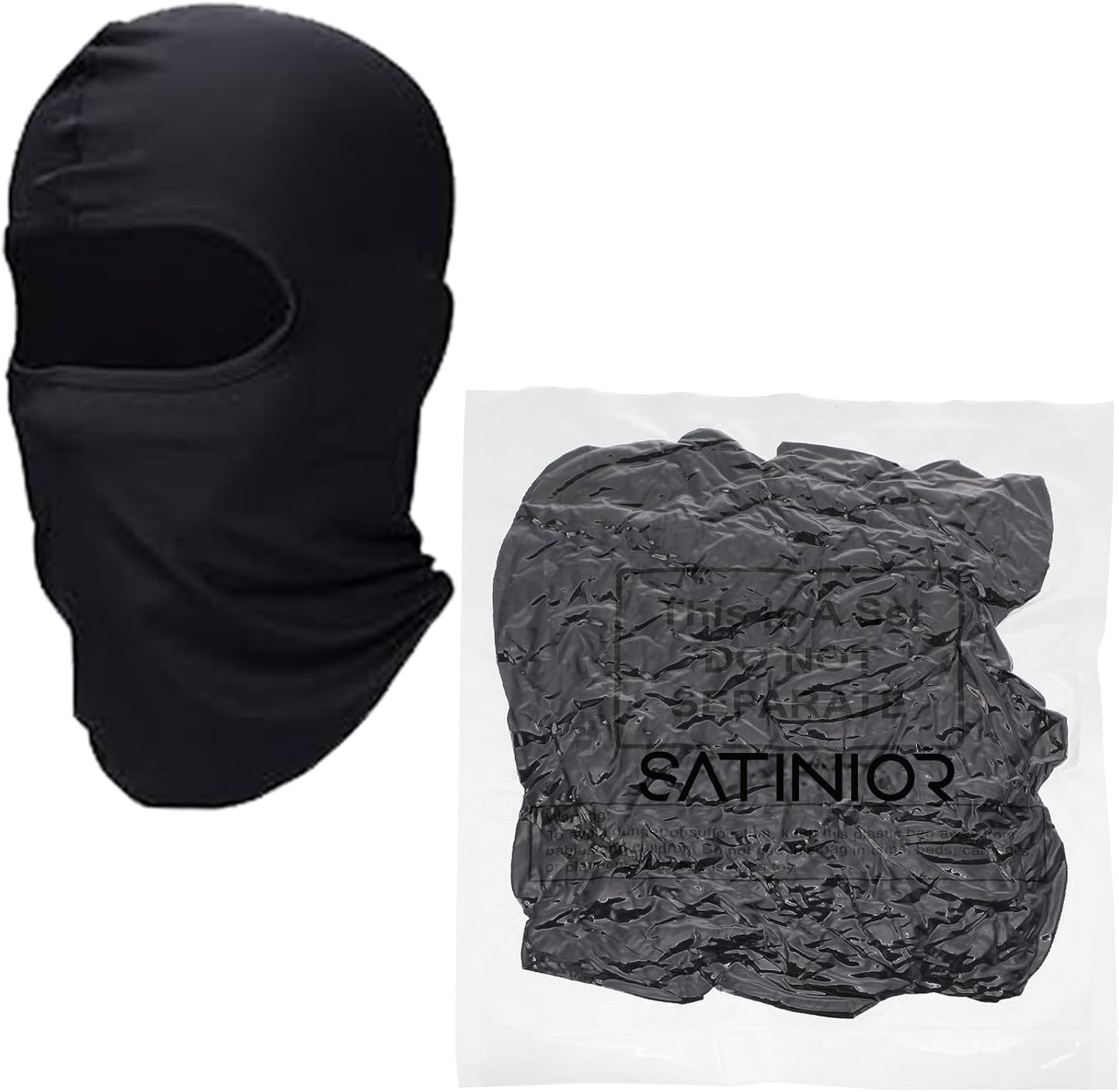 6 Pcs UV Protection Ski Mask Balaclava | Summer Full Face Cover for Men & Women