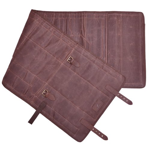Roll-up Canvas Gun Cleaning Mat Pad (Coffee)