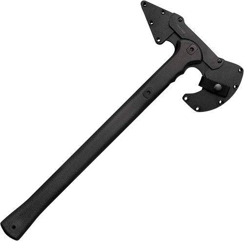 Cold Steel Drop Forged Tomahawk Survival Hatchet - Great for Camping, Survival, Outdoors and Chopping Wood, Trench Hawk - Black, One Size