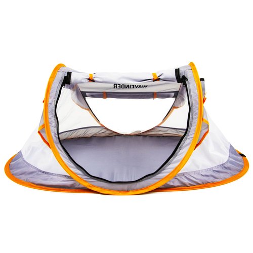 Poray Portable Baby Beach Tent with UPF 50+ Sun Shelter,Mosquito Net and Sunshade, Ideal Pop Up Kids Travel Tent with Carry Bag & 2 Stakes,Outdoor Indoor Play and Sun Protection