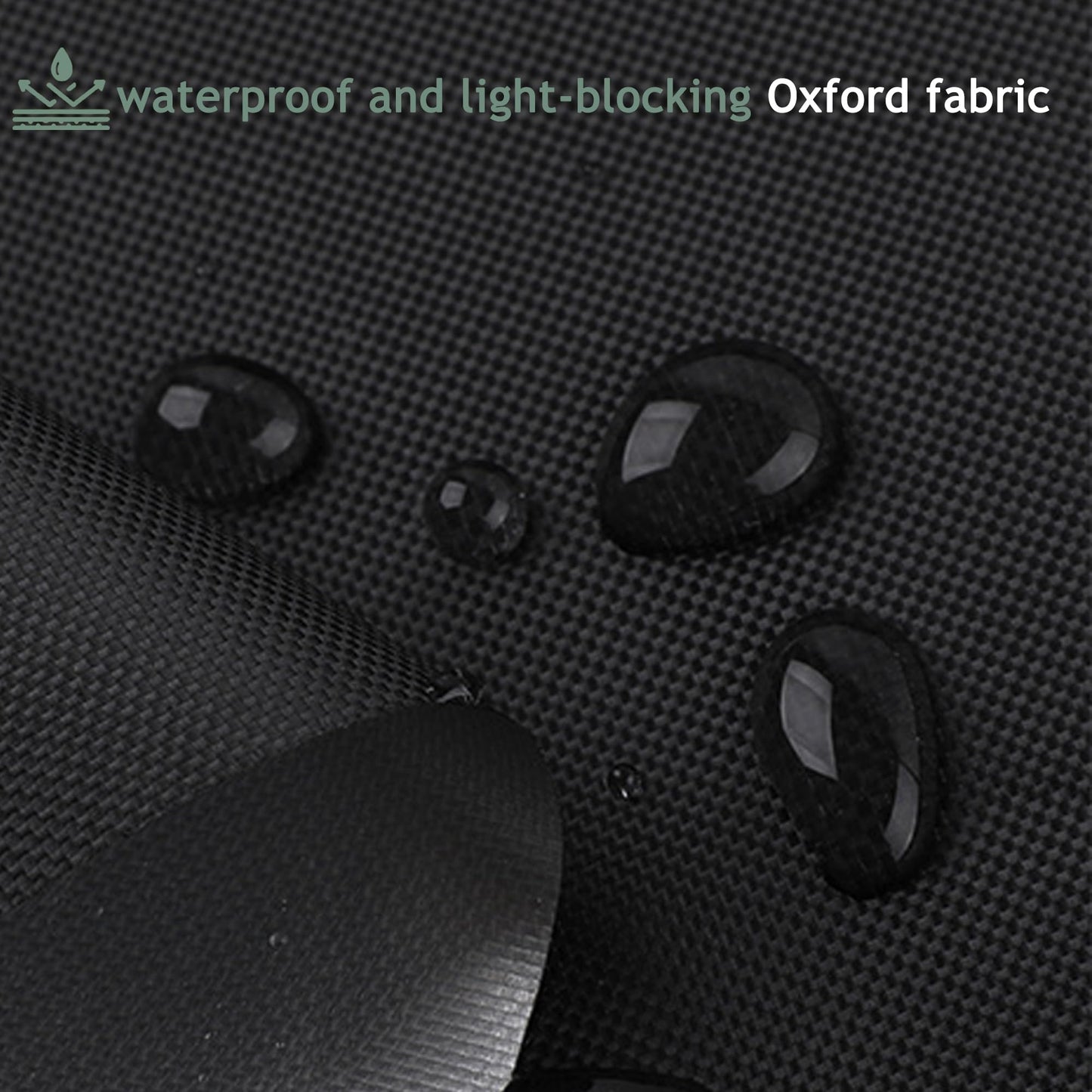 Amazing Fair Bicycle Trailer Cover - Waterproof Oxford Material with PU Coating, UV Resistant, Windproof and Dustproof, Suitable for 55x33x39 inches (140x84x100 cm) Trailers.