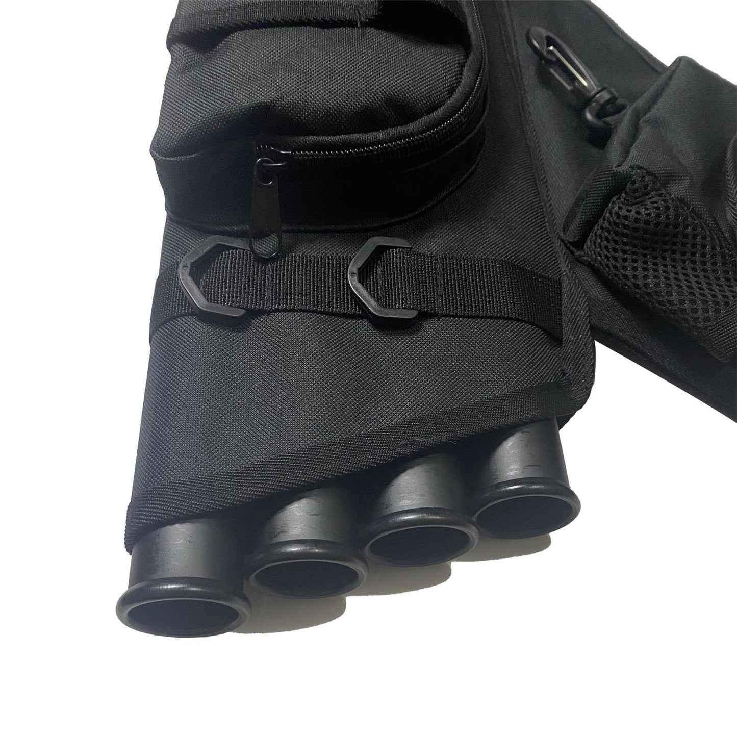 ARusyna Archery Hip Quiver for Arrows with 4 Arrow Tubes Arrow Holder, Pockets for Accessories and Waist Belt