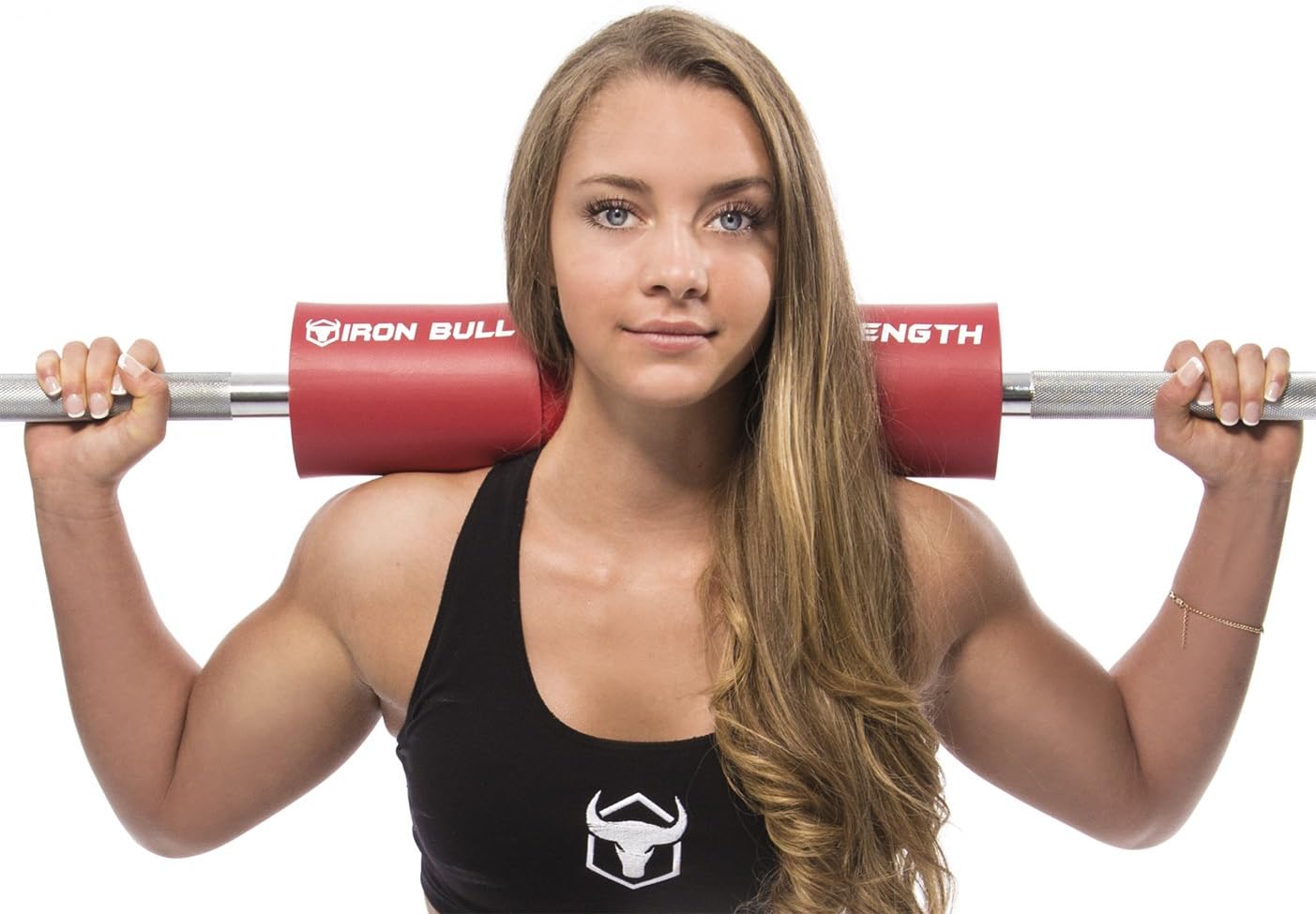 Advanced Squat Pad - Barbell Pad for Hip Thrusts, Squats & Lunges - Neck & Shoulder Squat Bar Pad Cushion Support Foam for Extra Comfort