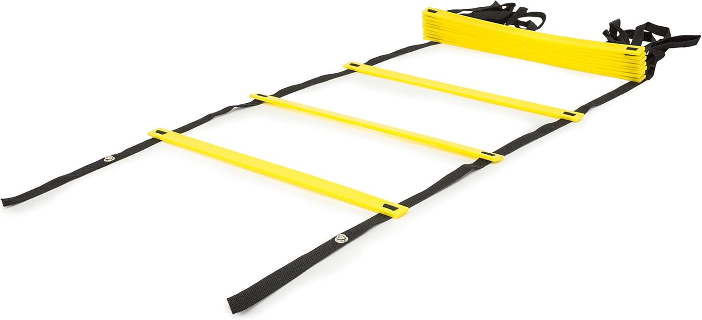 ProsourceFit Speed Agility Ladder 8, 12 and 20 Rung for Speed Training and Sports Agility Workouts with Free Carrying Bag