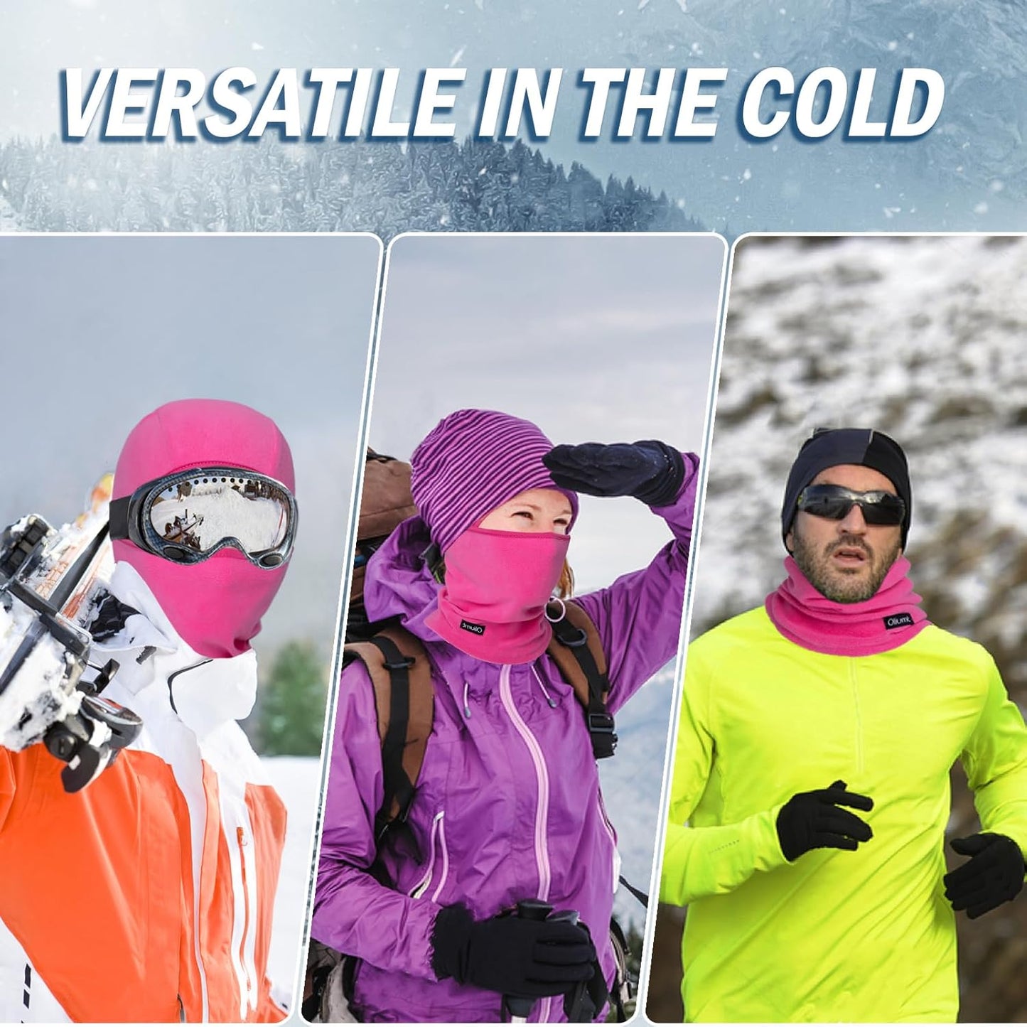 Winter Balaclava Ski Mask | Unisex Face Cover for Outdoor Sports