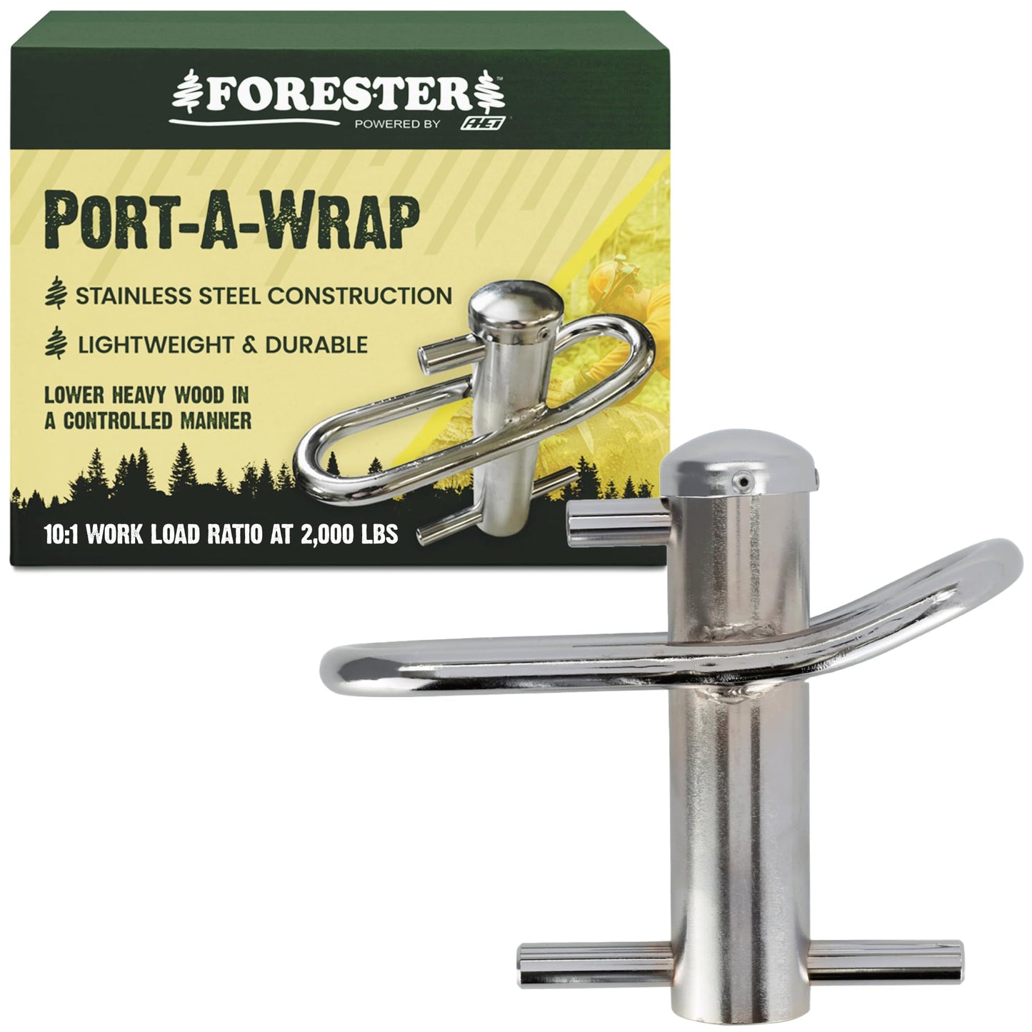 FORESTER Port-A-Wrap - Stainless Steel Port O Wrap | 7000lb Breaking Strength (Medium)