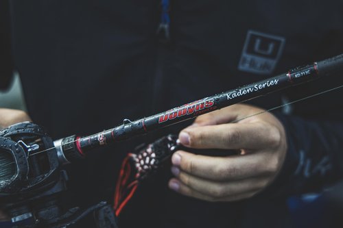 Dobyns Rods Kaden Travel SWIMBAIT / 7'9"" / 3 PC / 15-30 LB LINE Weight / 1-5 OZ Lure Weight/Medium/Heavy Fast Action/EVA Handle, Black / Cork