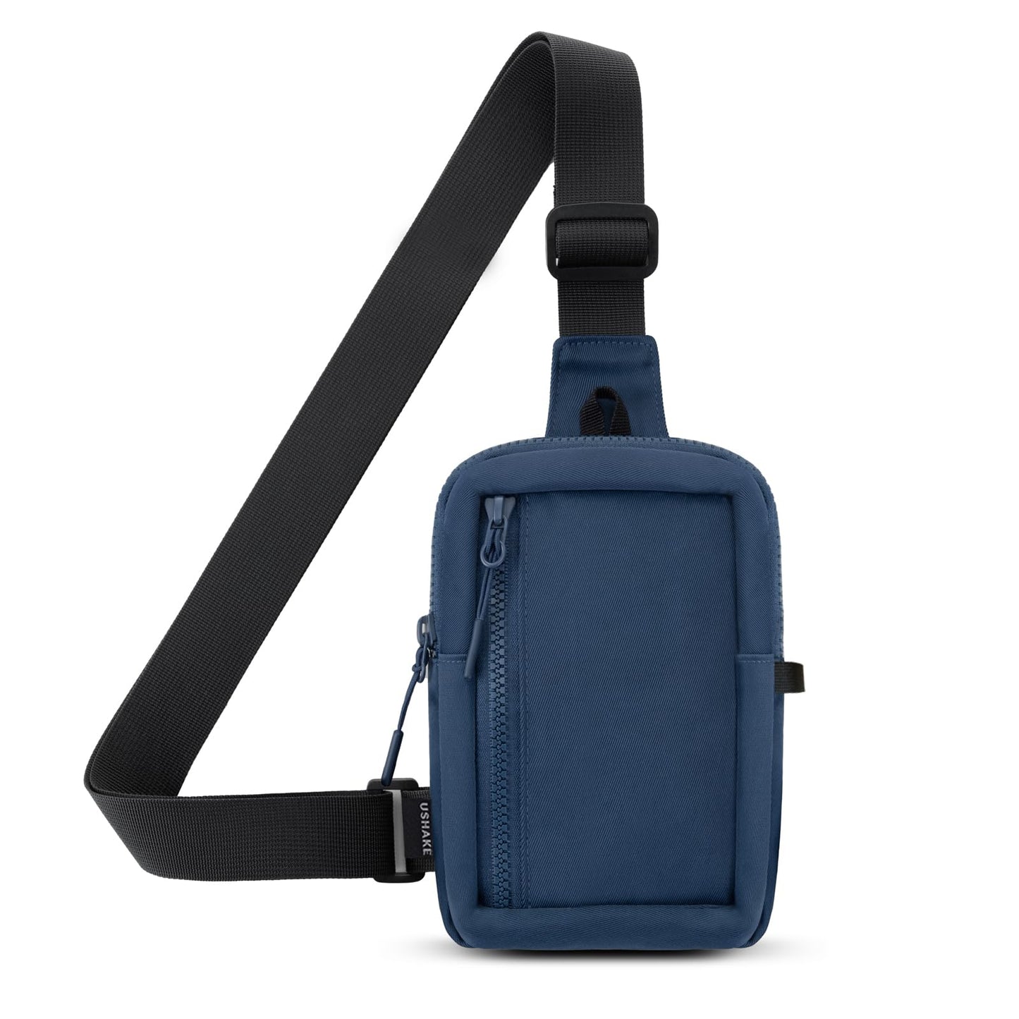 USHAK Small Sling Bag Crossbody Backpack for Men and Women Navy Blue