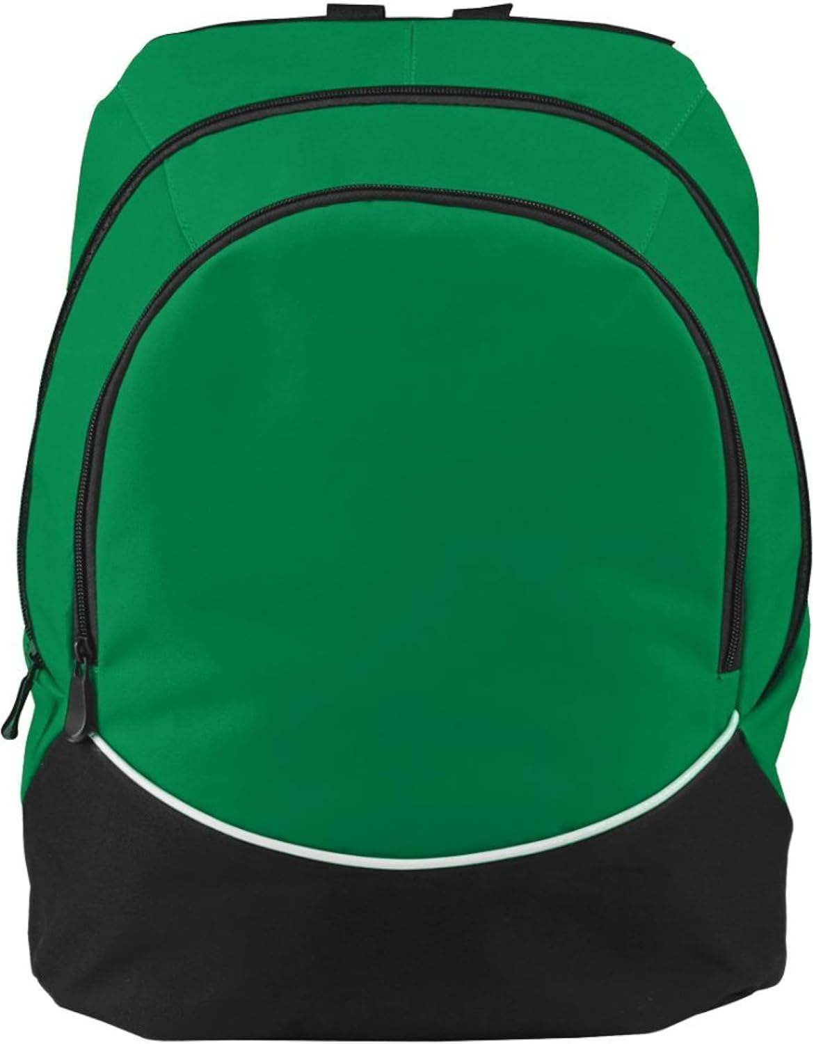 Tri-Color Large Backpack for Sports & Travel - Purple/Black/White by Augusta Sportswear