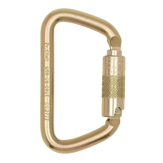USR-98-C09T NFPA D Carabiner Triple Lock, Large