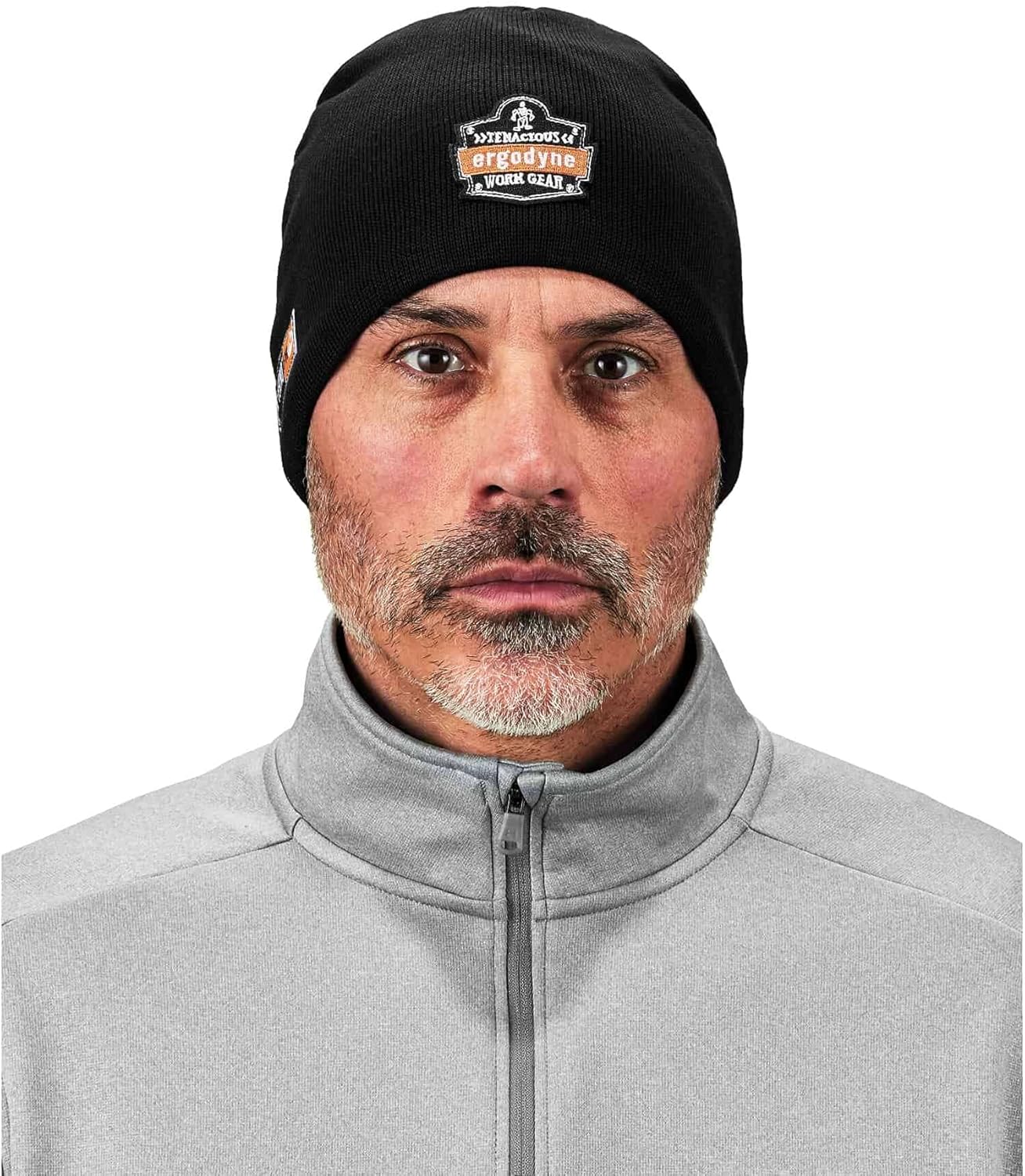 Ergodyne N-Ferno 6820 Fire Resistant Thermal Knit Beanie Cap, Black