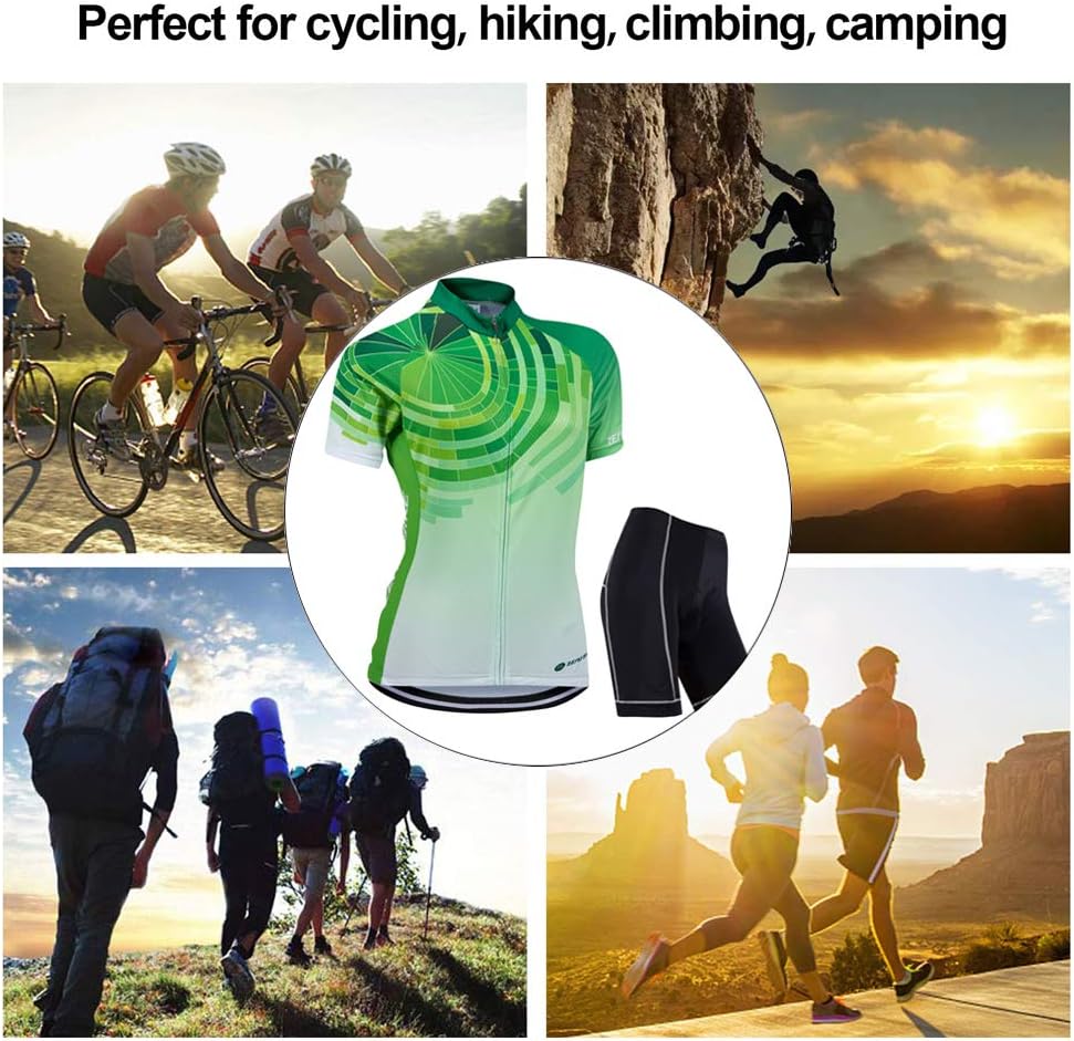 ZEROBIKE® Women's Short Sleeve Cycling Jersey Jacket Cycling Shirt Quick Dry Breathable Mountain Clothing Bike Top
